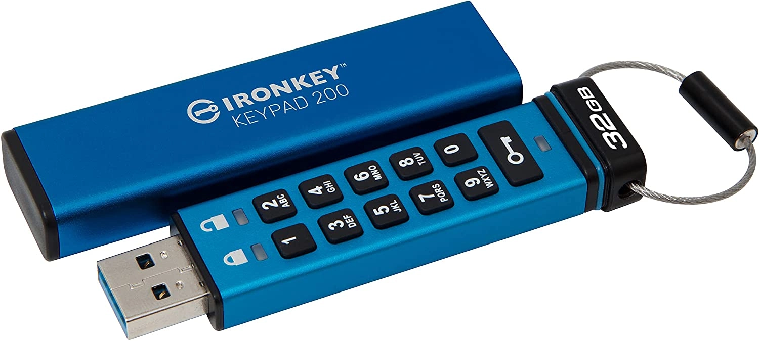 Kingston Technology IronKey 32GB Keypad 200