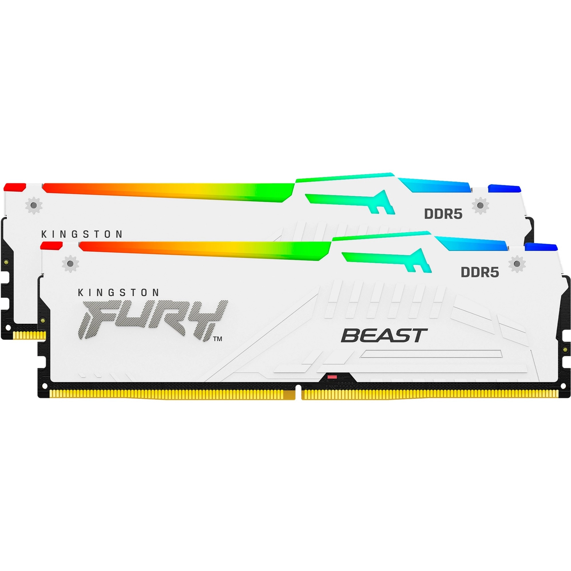 Kingston Technology FURY Beast RGB atmiņas modulis 32 GB 2 x 16 GB DDR5 6000 MT/s 288-pin DIMM ECC