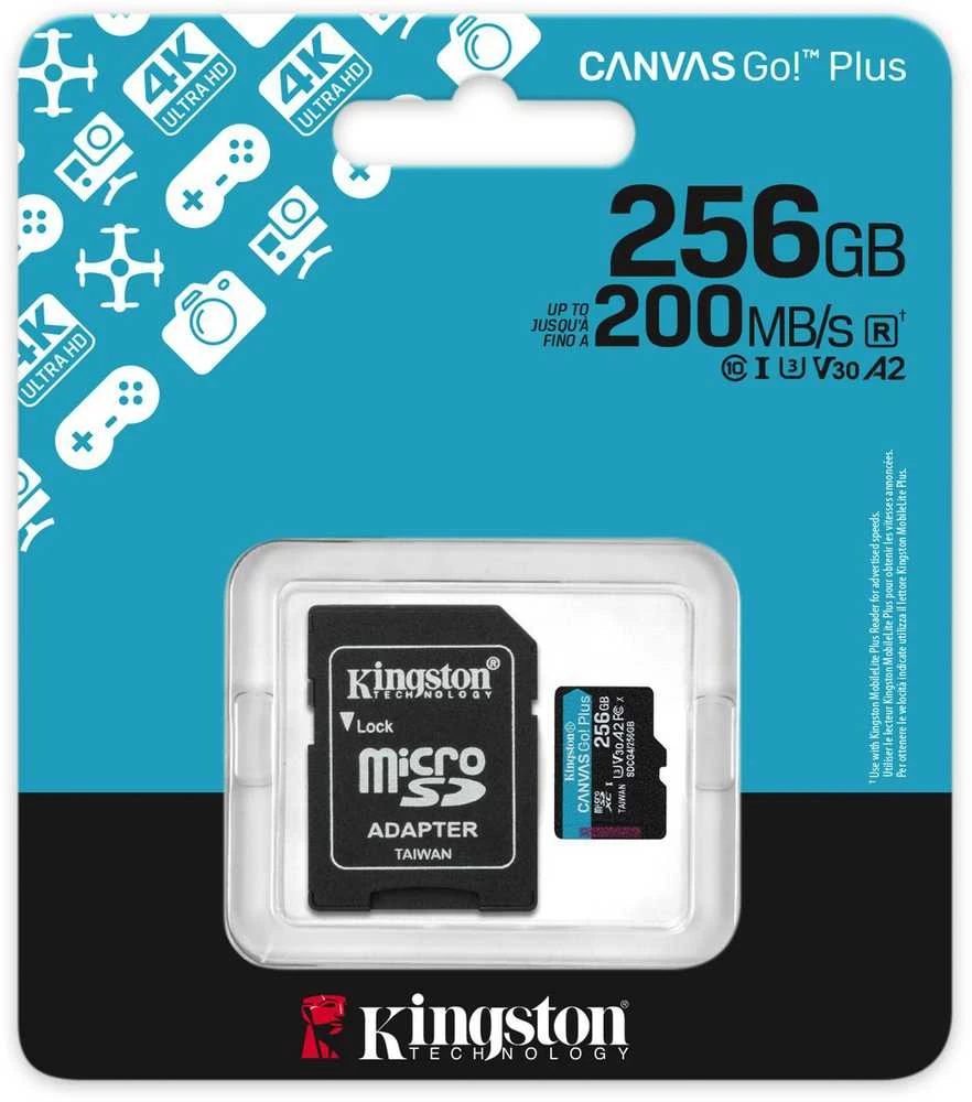 Kingston Technology 256GB microSDXC Canvas Go