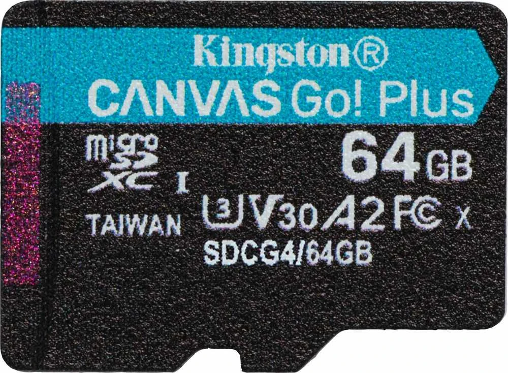 Kingston Technology 64GB microSDXC Canvas Go
