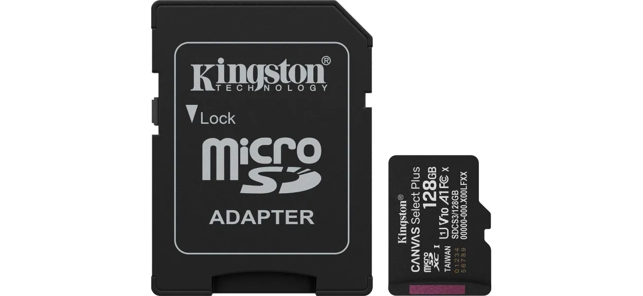 Kingston Technology 128GB microSDXC Canvas Select
