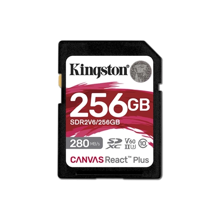Kingston Canvas React Plus Speicherkarte 256
