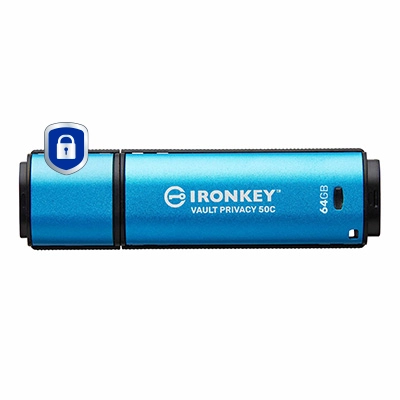 Kingston Technology IronKey 64GB USB-C Vault