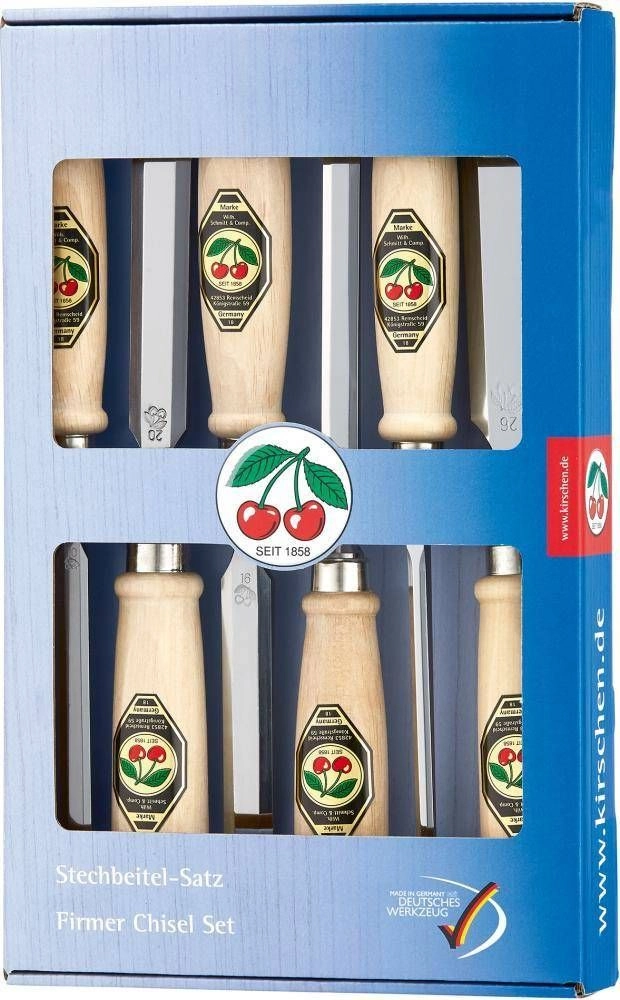 Kirschen Firmer Chisel Set 6pcs 1111