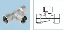 Kisan Trójnik nakrętny 1/2" 32.20