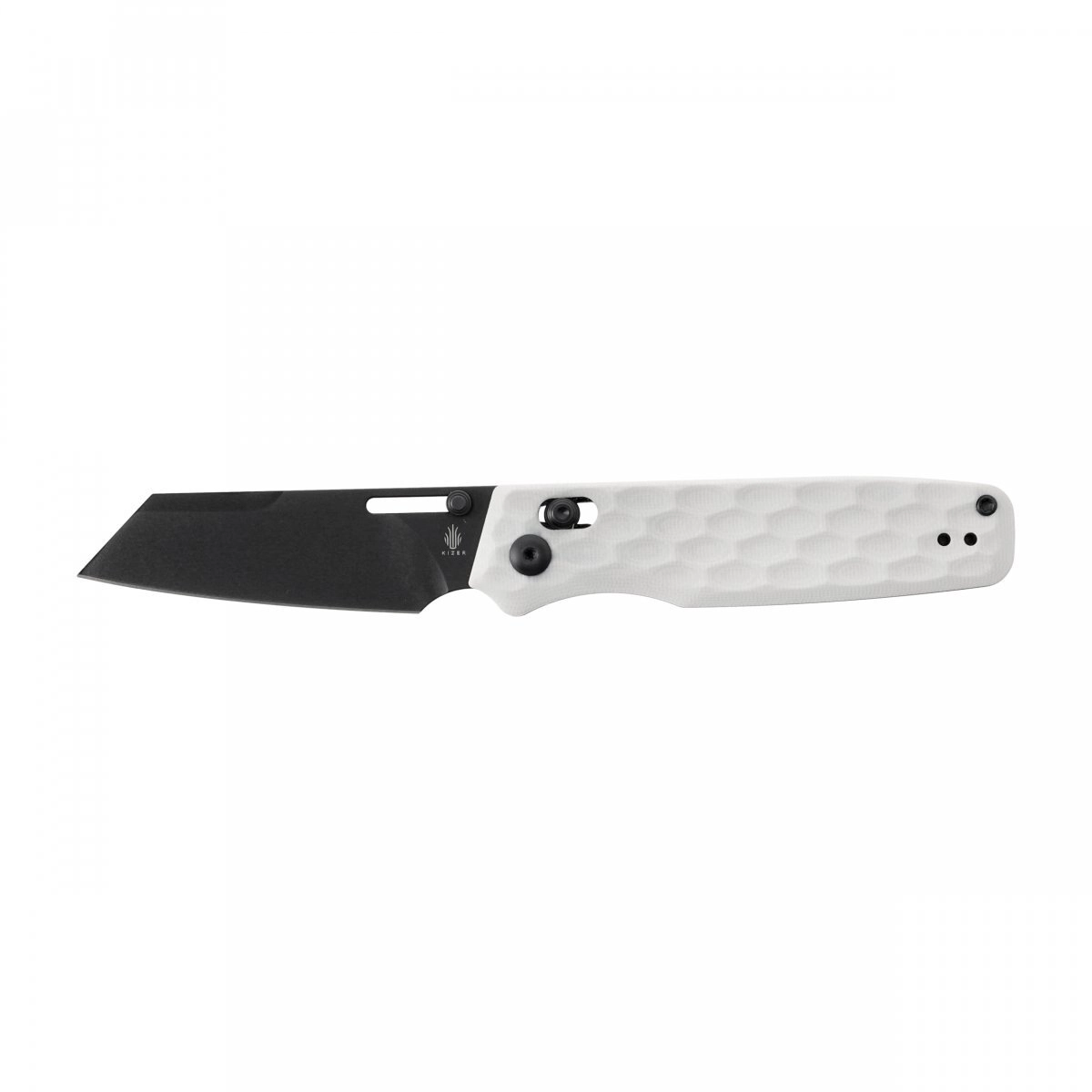Kizer Task White G10 Nitro-V knife