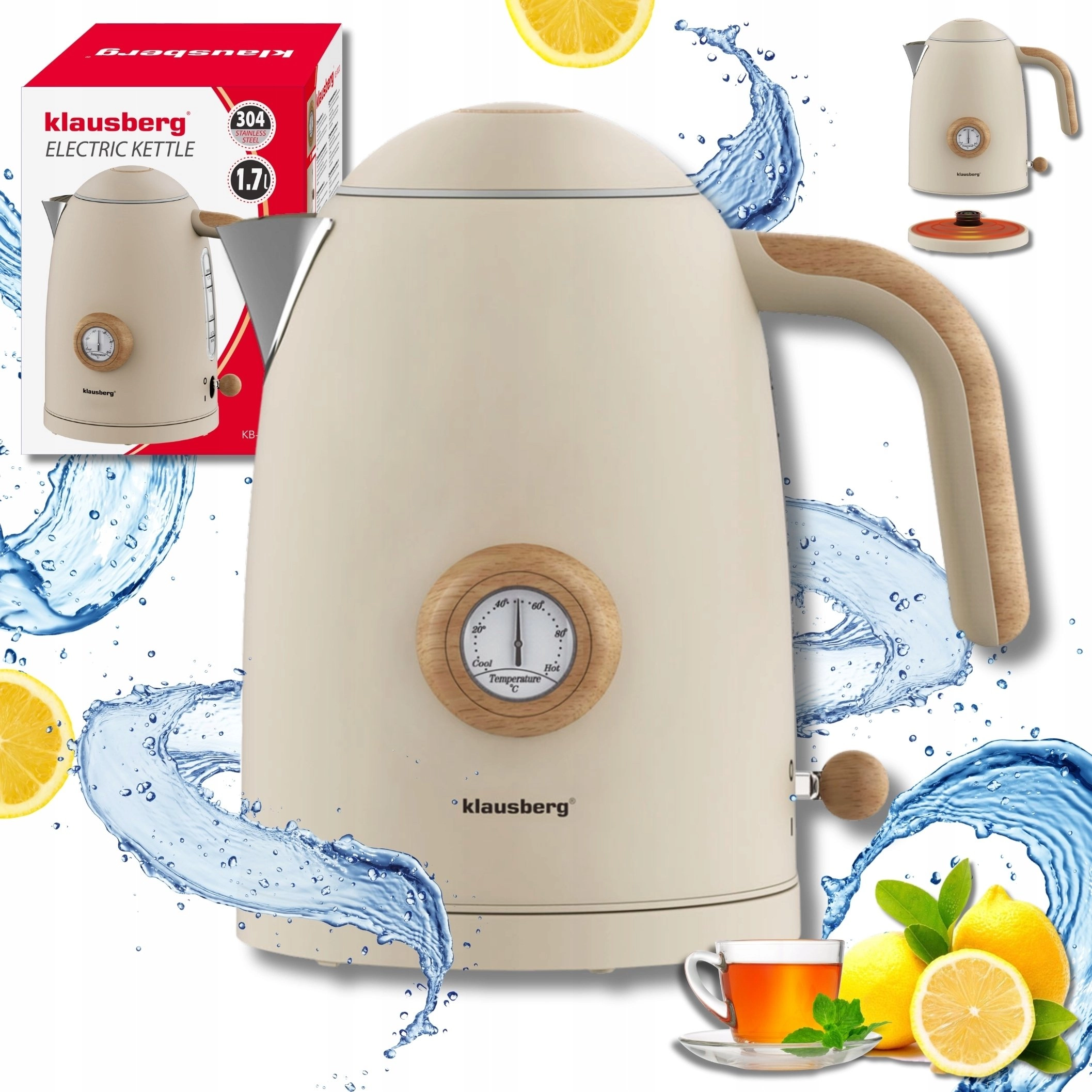 Klausberg kettle ELECTRIC KETTLE 1.7L