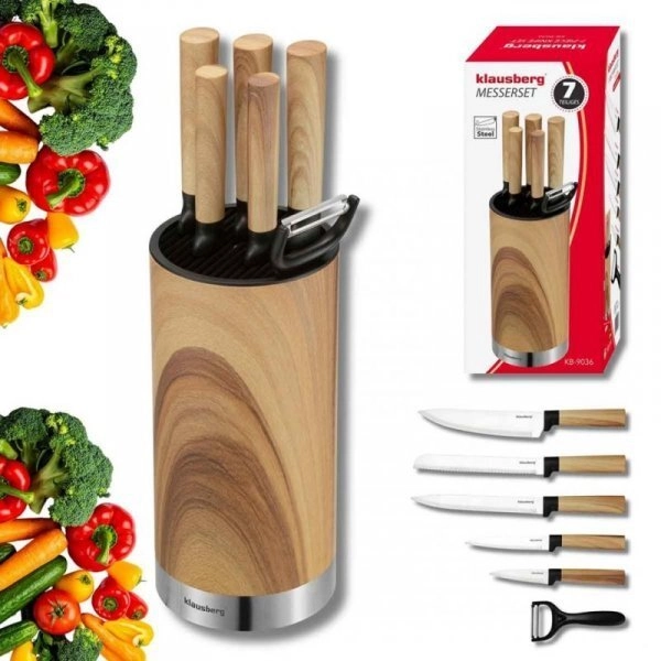 Klausberg SET OF KITCHEN KNIVES IN