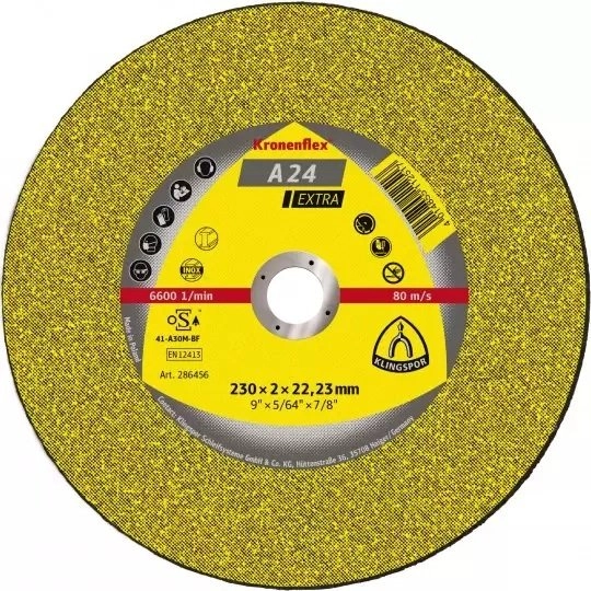 Klingspor CONVEX DISC A24EX T27 230*3*22