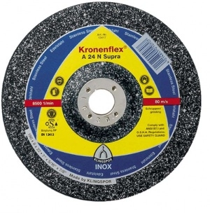 Klingspor Convex steel grinding disc 230x6x22mm