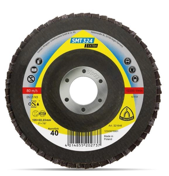 Klingspor Flap disc 125mm SMT324 EXTRA