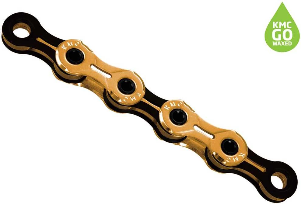 Grandinė KMC X11SL Ti-N Gold/Juodas 11-speed