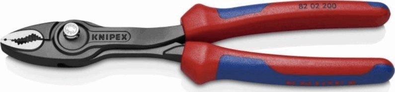 Knipex TwinGrip front gripping pliers (red/blue
