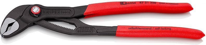 KNIPEX Cobra QuickSet pipe / water