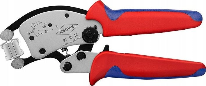 KNIPEX self-adjusting crimping pliers Twistor 16