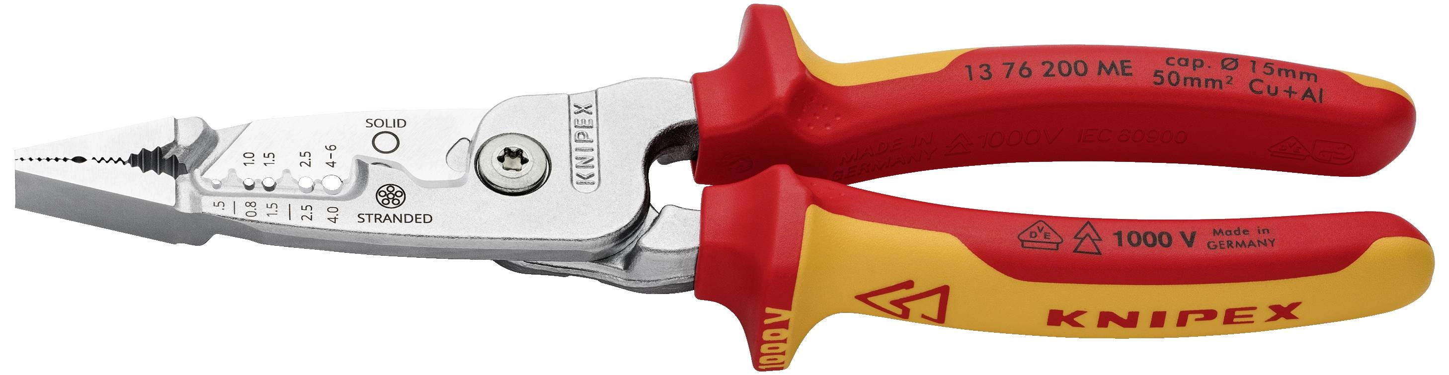 Knipex KNIPEX SZCZYPCE WIELOFUNKCYJNE DLA ELEKTRYKÓW