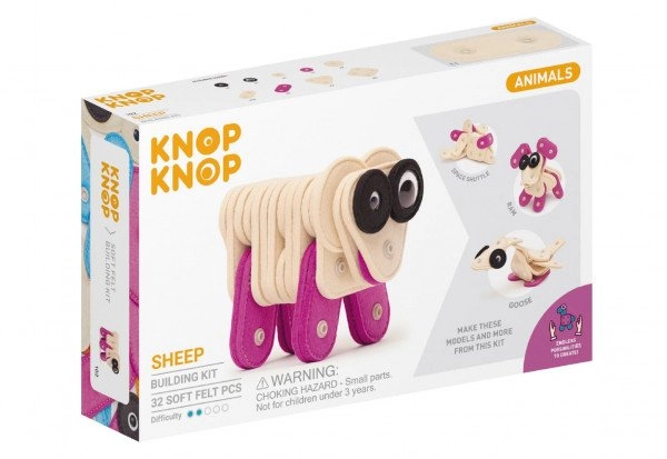 KNOP KNOP Sheep felt constructor (32