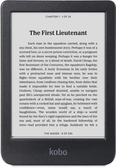 Kobo eBook-Reader eBookReader Clara BW black