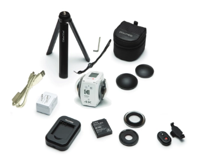 Kodak 4KVR360 action sports camera 21