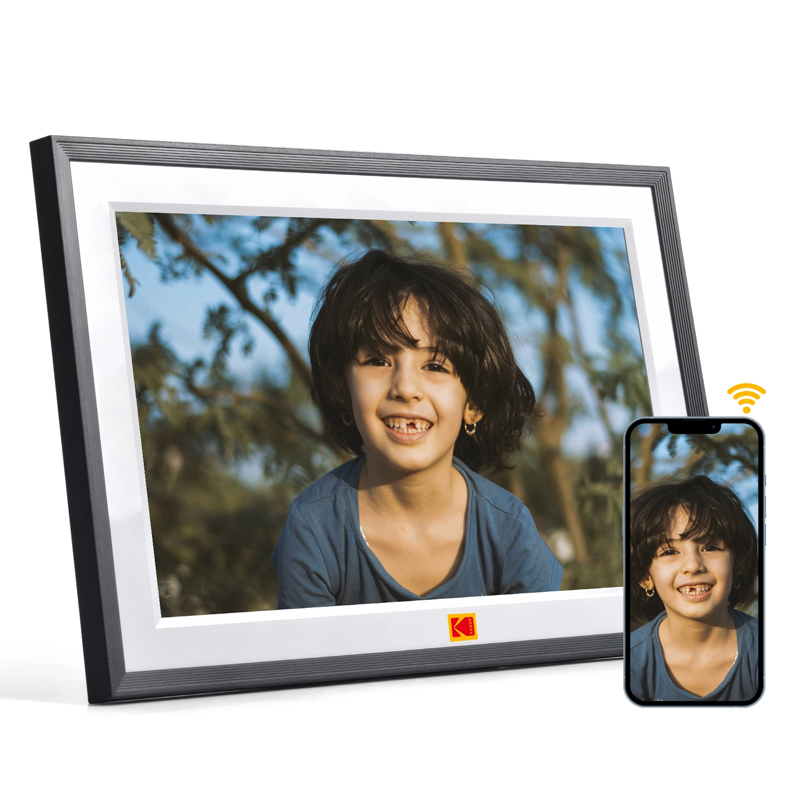 Kodak RCF-1018 digital photo frame Black
