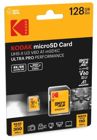 Kodak mSD 128GB UHS-II U3 A1