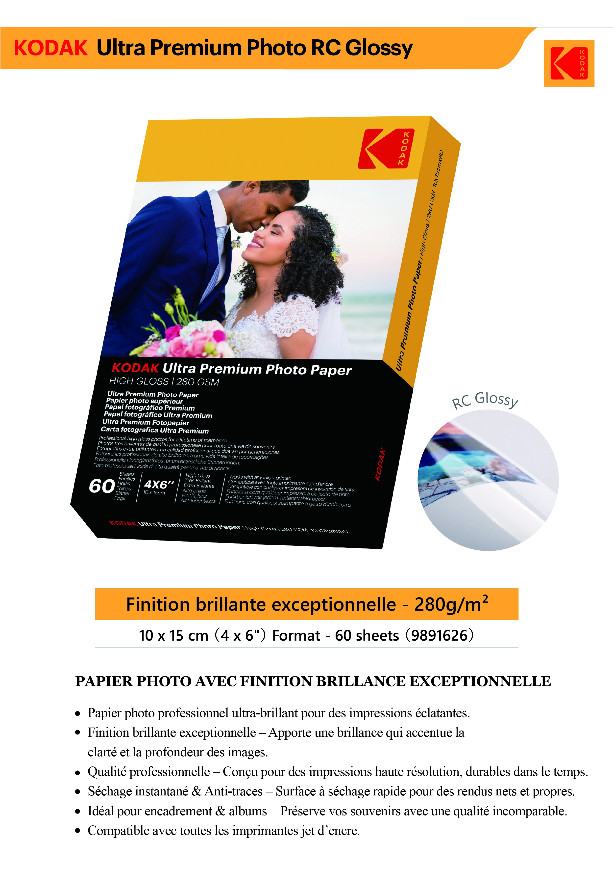 Kodak Ultra Premium Photo Paper 280g