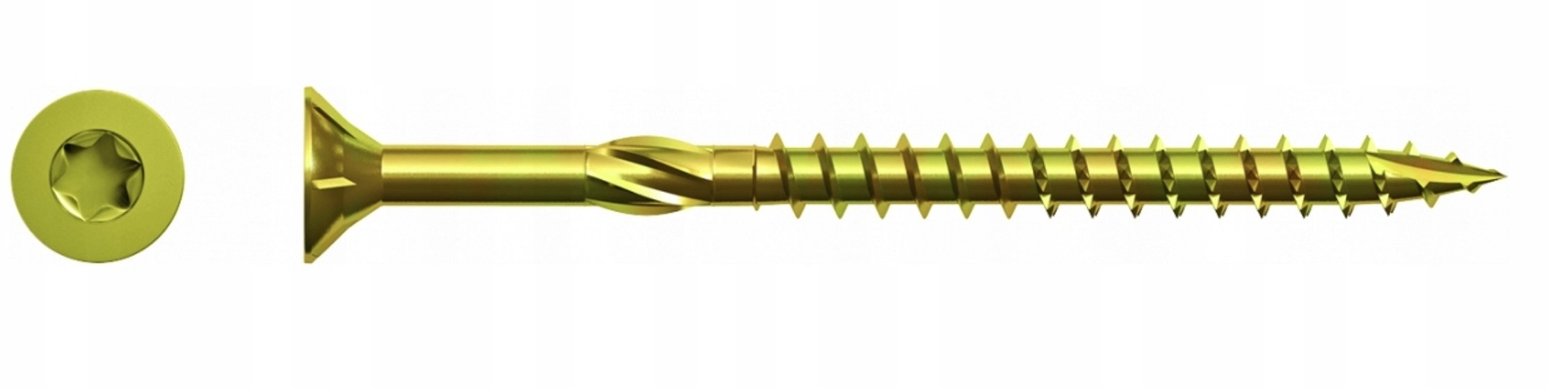 Koelner/Rawlplug Wkręt konstrukcyjny do drewna 6x40