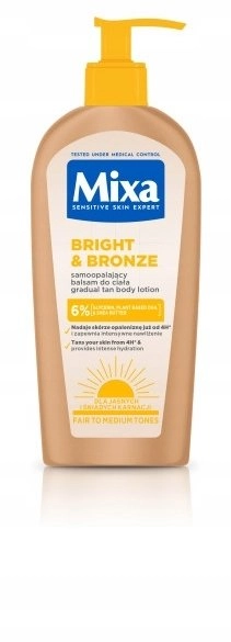 Kolastyna MIXA_Brightamp Bronze self-tanning body lotion