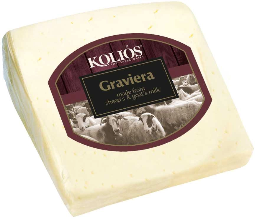 Puskietis sūris Graviera Amfilochias KOLIOS  PDO
