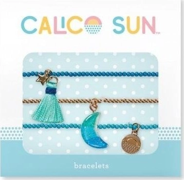Colorful Balloons Moon Ombre Bracelet Set
