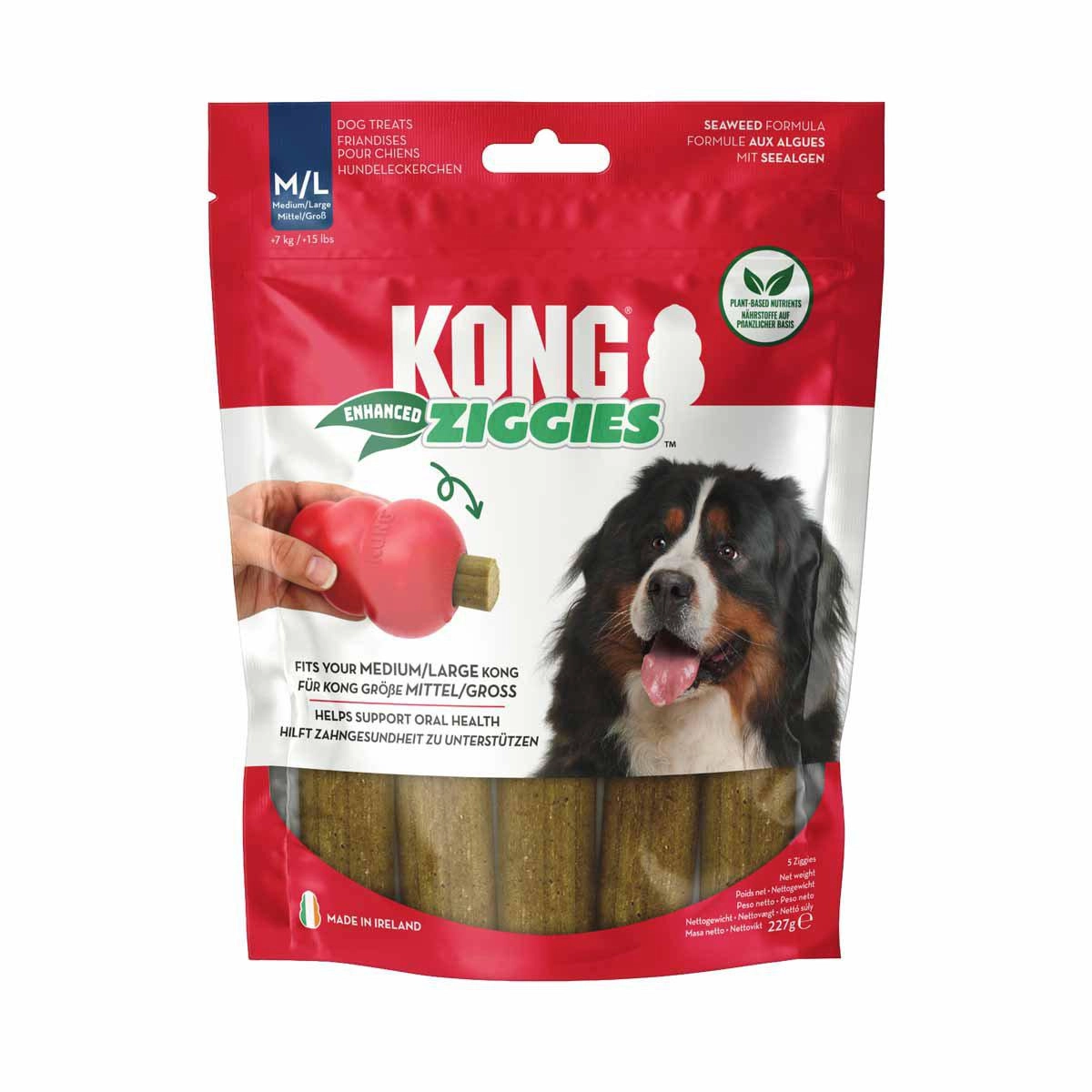 KONG - Ziggies Enhanced M/L 227G