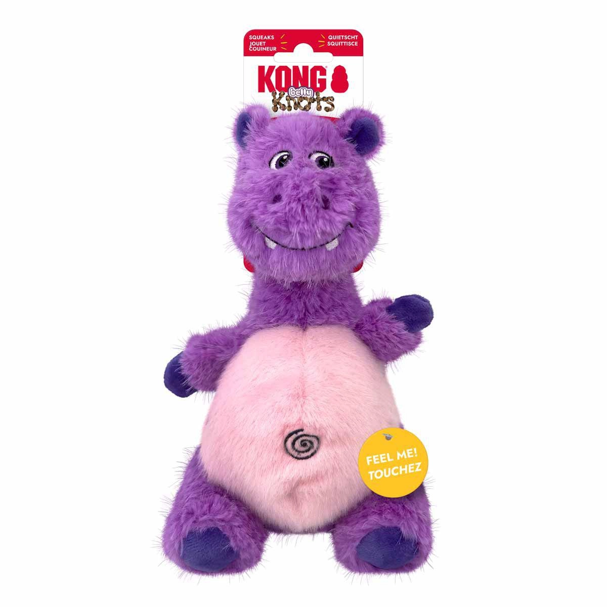 Kong - Knots Belly Hippo -