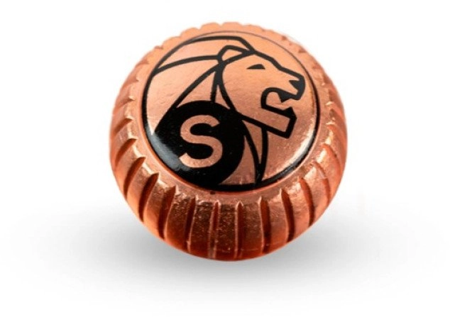 Copper nut for grinders - salt