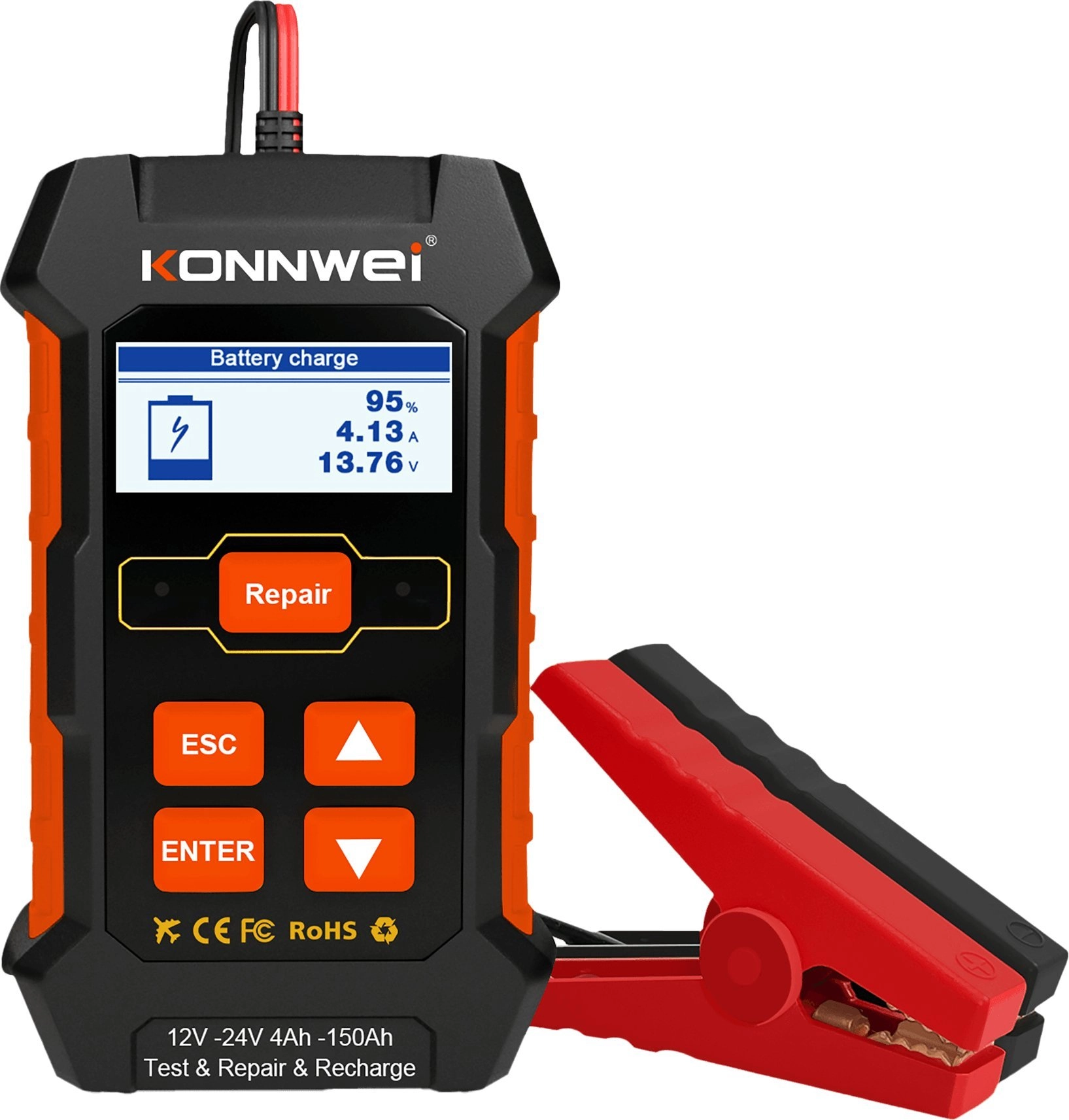 Konnwei Prostownik  miernik baterii Konnwei 520