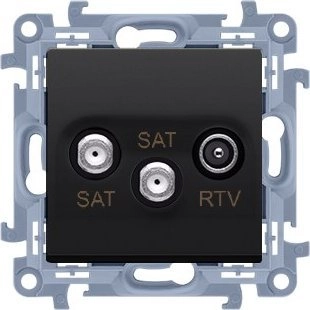 Kontakt-Simon Double satellite antenna socket SAT-SAT-RTV
