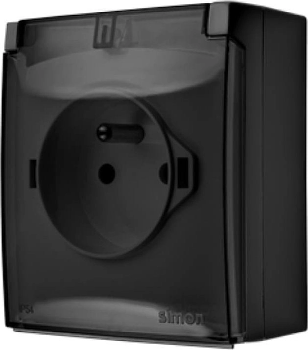 Contact-Simon Simon Aquaclick IP44 socket single