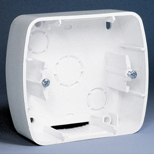 Kontakt-Simon Surface-mounted box White chord -