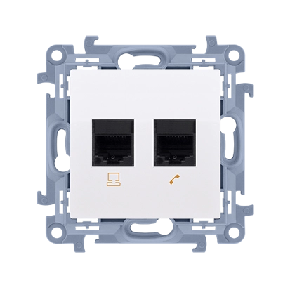 Kontakt-Simon RJ45 category 5e computer socket