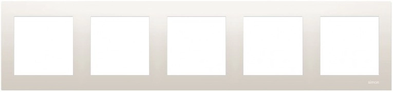 Kontakt-Simon SIMON54 five-fold frame  universal  cream