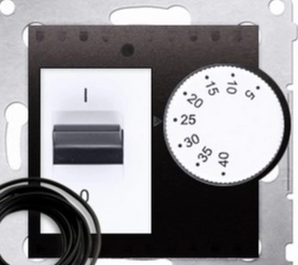 Kontakt-Simon Temperature controller 5-40°C IP20 anthracite