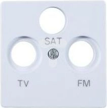 Kontakt-Simon Cover for RD/TV/SAT antenna socket