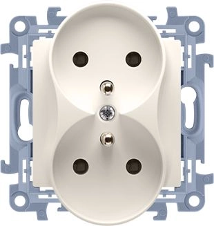 Contact-Simon Simon 10 double socket with