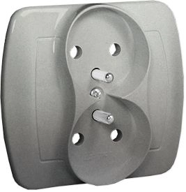 Contact-Simon Simon Chord double socket with