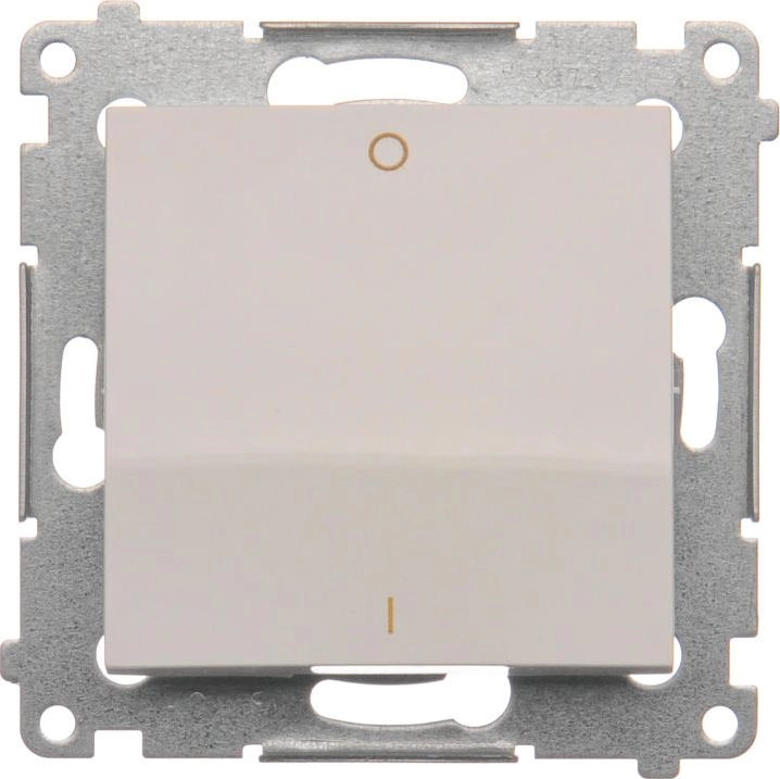 Kontakt-Simon Simon 54 double-pole switch white