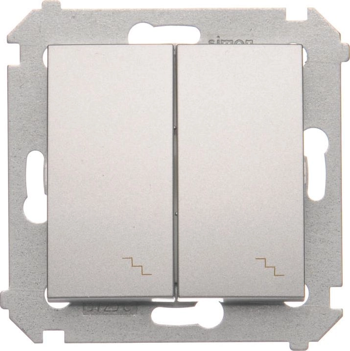 Kontakt-Simon Double stair switch with LED