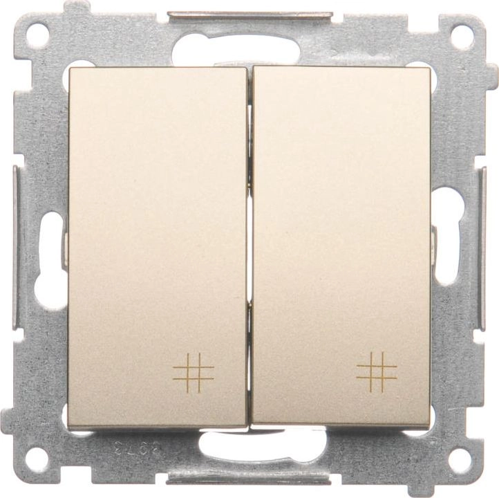 Kontakt-Simon Cross switch Simon 54 double