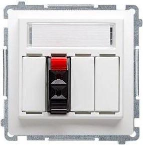 Kontakt-Simon Simon Basic Single speaker socket