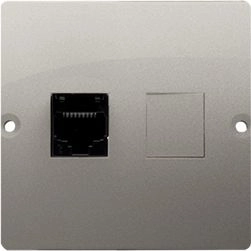 Kontakt-Simon Simon Basic telephone socket  single