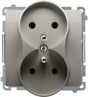 Kontakt-Simon Simon Basic double socket with