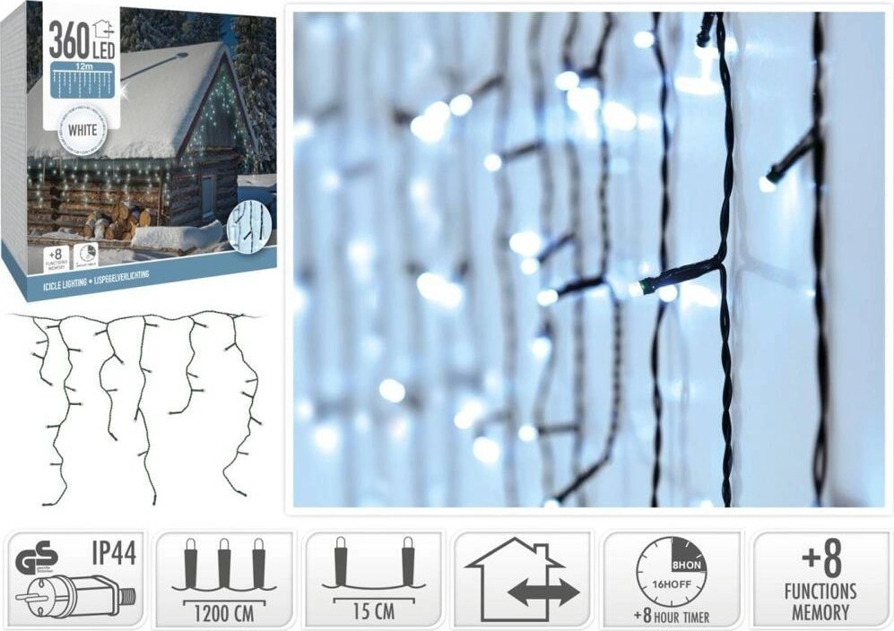 Koopman CHRISTMAS LIGHTS OUTDOOR LIGHT CURTAIN